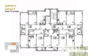 3-к квартира, вторичка, 78м2, 7/9 этаж