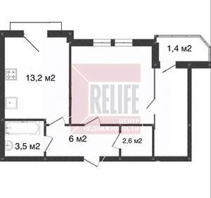 2-к квартира, вторичка, 49м2, 7/8 этаж