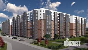 2-к квартира, строящийся дом, 68м2, 4/9 этаж