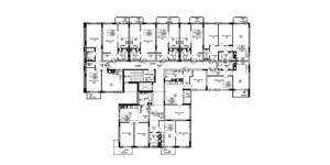 1-к квартира, вторичка, 42м2, 5/9 этаж