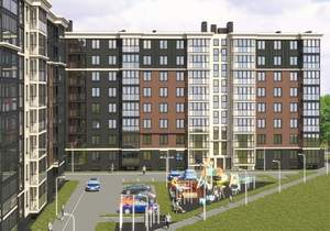 2-к квартира, строящийся дом, 63м2, 4/8 этаж