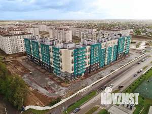 2-к квартира, строящийся дом, 63м2, 1/8 этаж