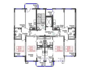 2-к квартира, вторичка, 57м2, 7/9 этаж