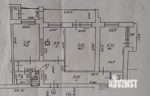 3-к квартира, вторичка, 76м2, 2/10 этаж