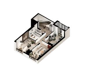 2-к квартира, вторичка, 99м2, 7/7 этаж