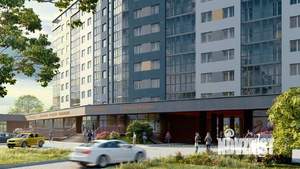 2-к квартира, строящийся дом, 57м2, 4/9 этаж