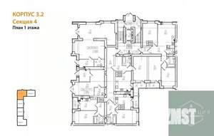 1-к квартира, вторичка, 33м2, 1/9 этаж