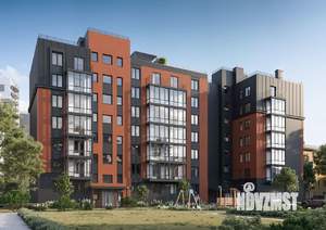 1-к квартира, строящийся дом, 41м2, 2/7 этаж