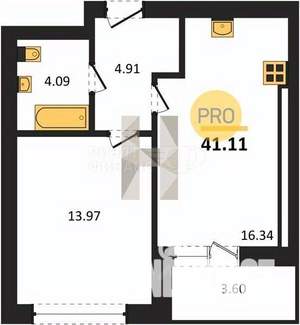 3-к квартира, вторичка, 81м2, 1/9 этаж