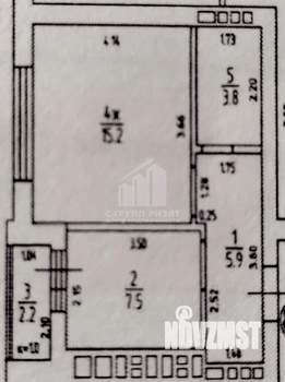 1-к квартира, вторичка, 32м2, 5/8 этаж