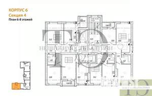 1-к квартира, вторичка, 39м2, 6/9 этаж