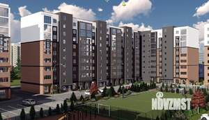 2-к квартира, строящийся дом, 68м2, 8/9 этаж