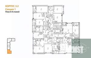 1-к квартира, вторичка, 31м2, 8/9 этаж