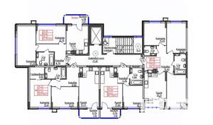 2-к квартира, строящийся дом, 58м2, 4/9 этаж
