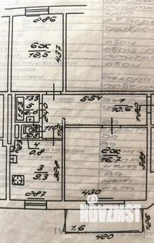 2-к квартира, вторичка, 54м2, 5/5 этаж