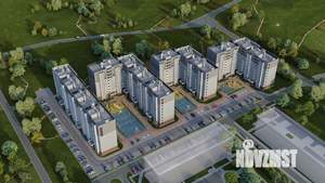 3-к квартира, строящийся дом, 85м2, 3/9 этаж