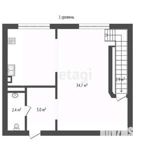 3-к квартира, вторичка, 79м2, 3/3 этаж