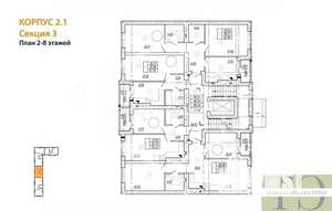2-к квартира, вторичка, 58м2, 3/9 этаж