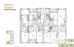 2-к квартира, вторичка, 56м2, 8/9 этаж
