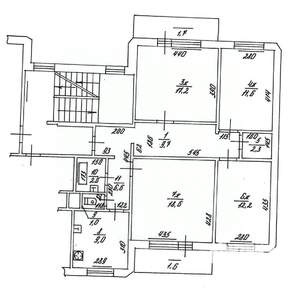 4-к квартира, вторичка, 94м2, 4/5 этаж