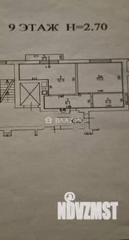 1-к квартира, вторичка, 38м2, 9/10 этаж