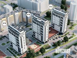 1-к квартира, вторичка, 46м2, 10/15 этаж