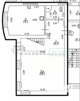4-к квартира, вторичка, 152м2, 3/4 этаж